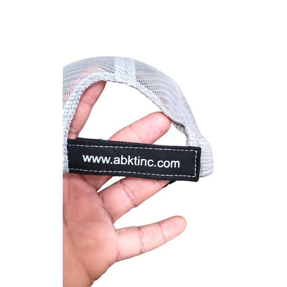 ABKT Trucker Hat  Black & Gray  Adjustable  Embroidered Logo - Picture 5 of 7